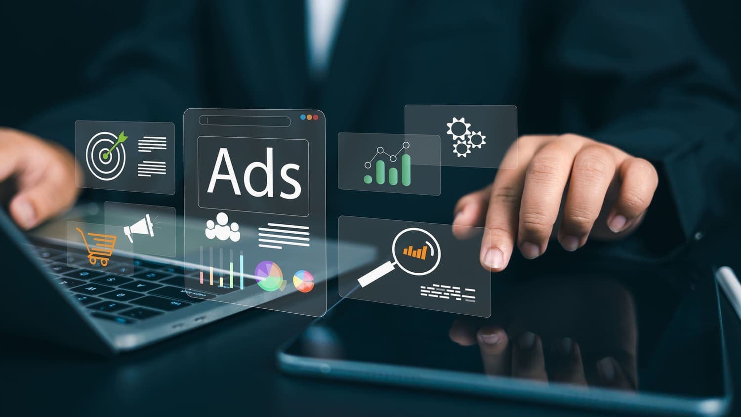 Imagem representando o tráfego pago via Google/Meta Ads